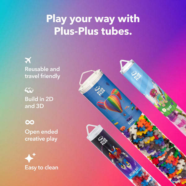 Tube - 240 pc - Rainbow Mix