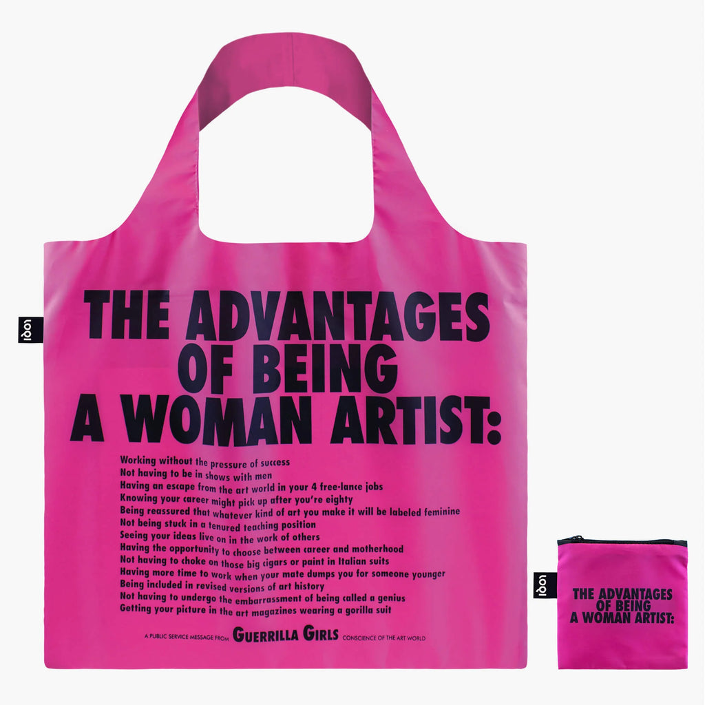 Guerrilla Girls Advantages Of Being A Woman Artist Tote Bag