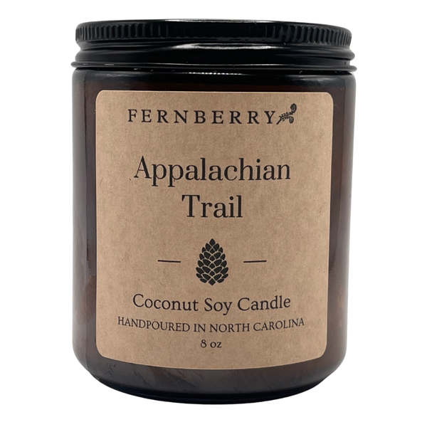 Appalachian Trail- 8oz Coconut Soy Wood Wick Candle