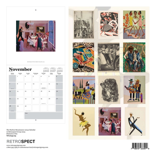 The Harlem Renaissance 2024 Calendar – Asheville Art Museum Store The Harlem Renaissance 2024 Calendar – Asheville Art Museum Store