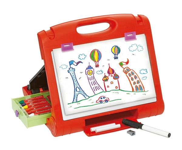 Do Art Travel Easel with 37 Pieces of Art Supplies For Kids