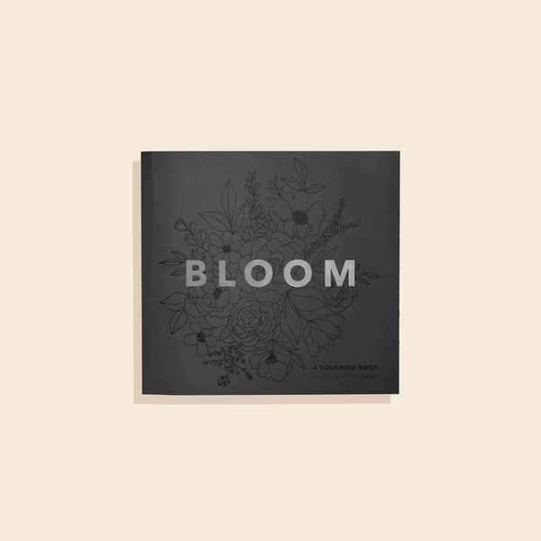 Bloom: A Flower Coloring Book