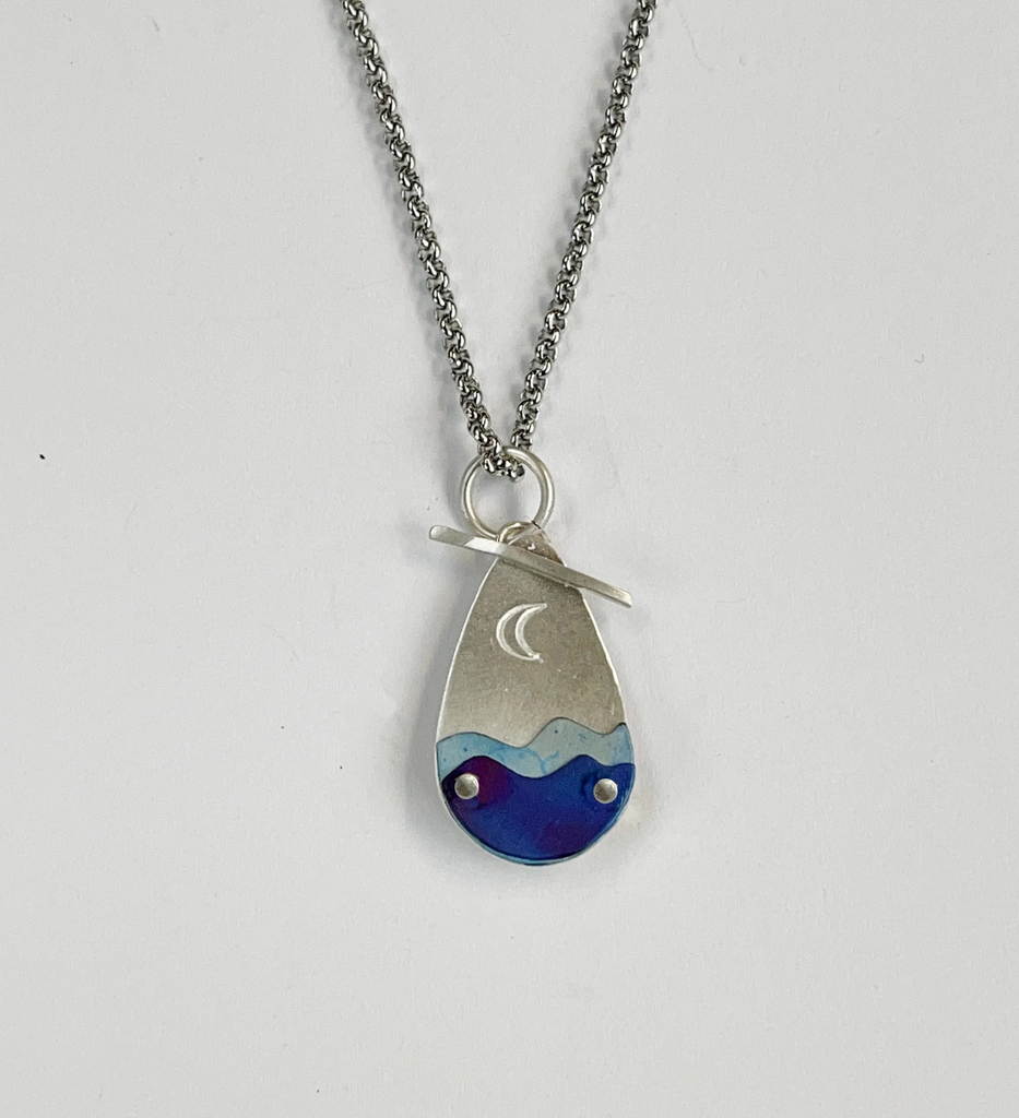 Teardrop Blue Ridge Pendant
