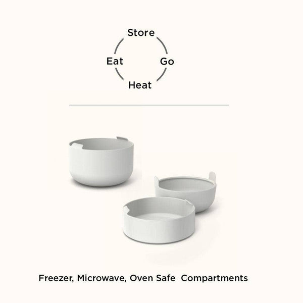 Go Lunch Set 25 oz with 1 Heat Safe Insert - Smoke