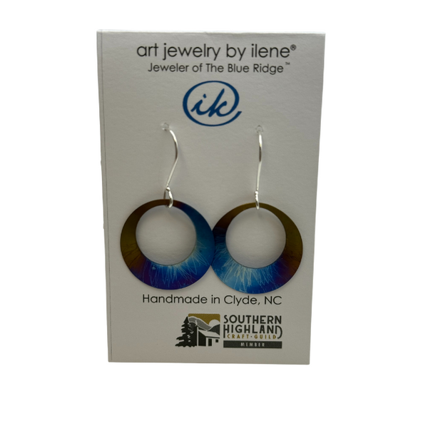 Open Circle Earrings