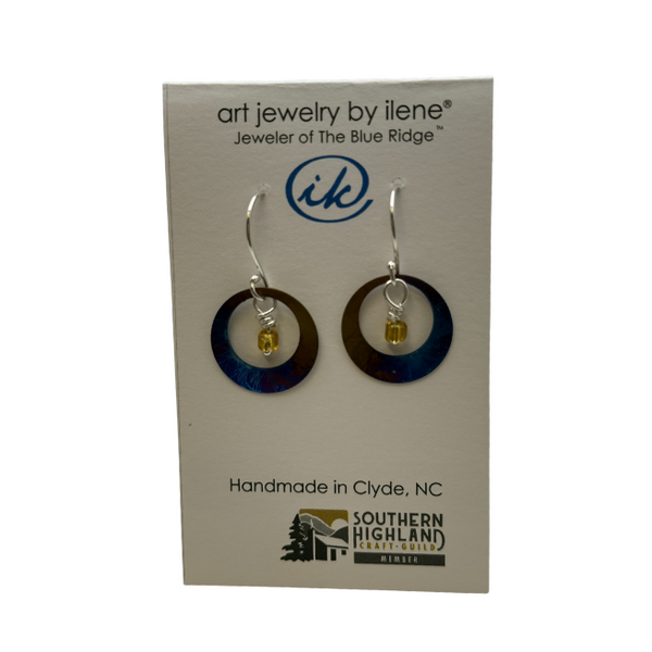 Open Circle Earrings