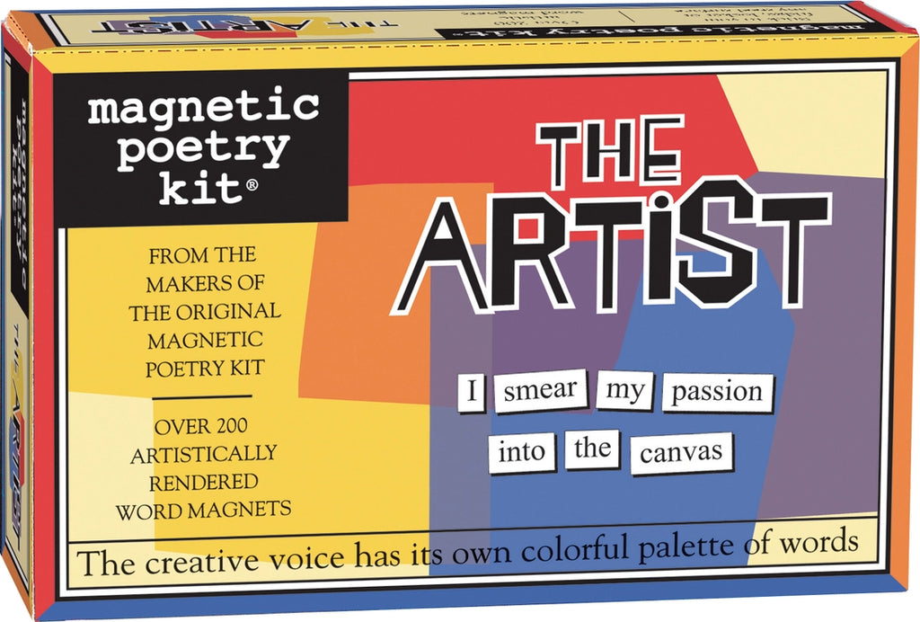 Magnetic Poetry kit: The Artist