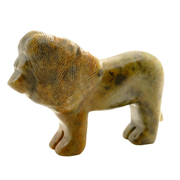 Lion Soapstone Carving and Whittling Kit