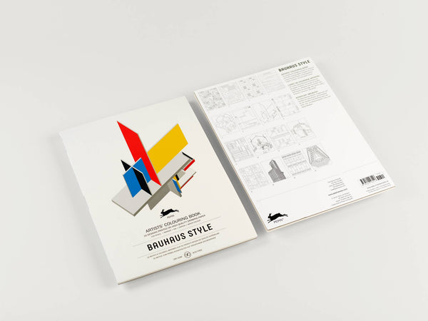 Bauhaus Style Artists' Colouring Book