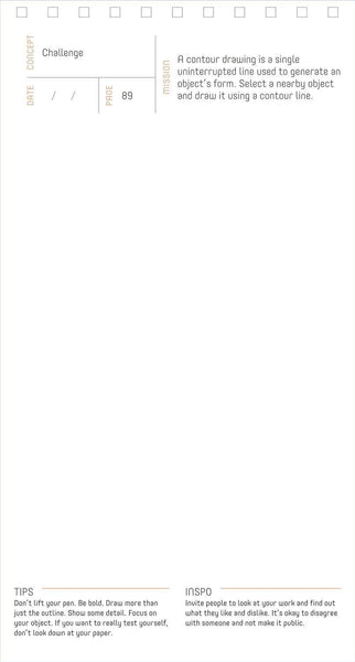 Draw the Line: A 100-Day Journal to Build Your Confidence