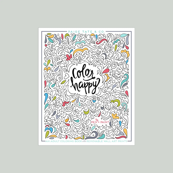 Color Happy: Adult Coloring Book