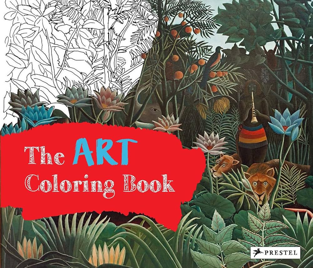 The Art Coloring Book