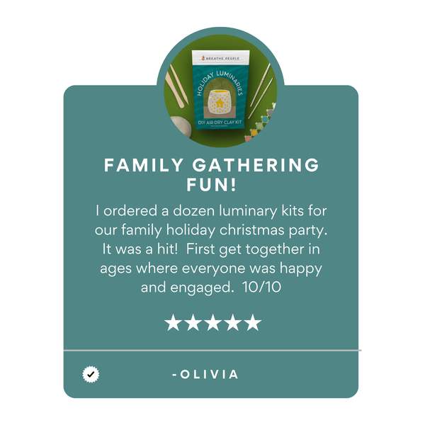 DIY Air-Dry Clay Luminaries – Christmas 2025 Collection