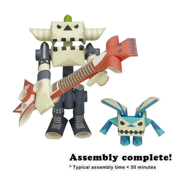PIPEROID Guyzer & Bean paper craft- Rock Star & His Only Fan