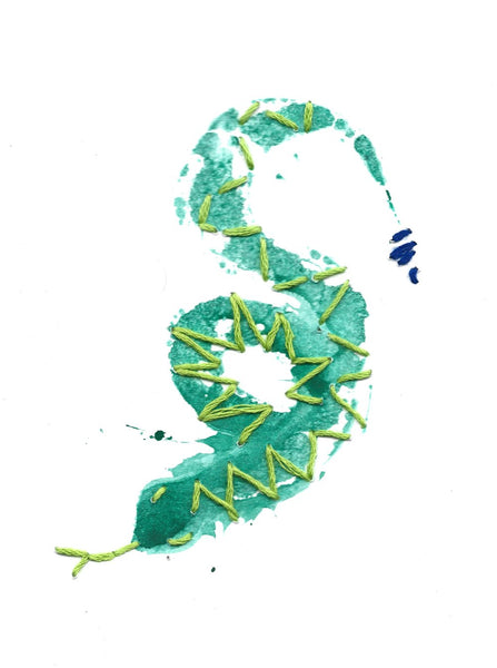 Adult Studio: Embroidery on Paper