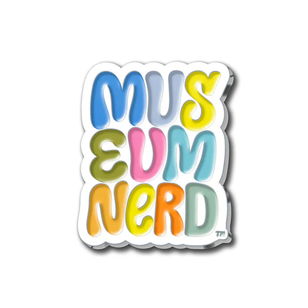 Museum Nerd Enamel Pin