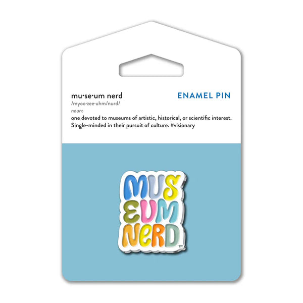 Museum Nerd Enamel Pin