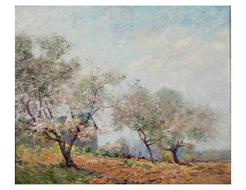 In A New Light: Farm in Spring Magnet