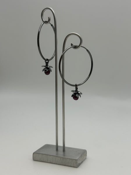 Bloom Large Hoop Earrings (EV-13)