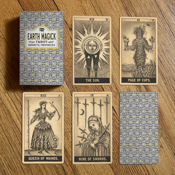Earth Magick Tarot Deck by Daniel Martin Diaz