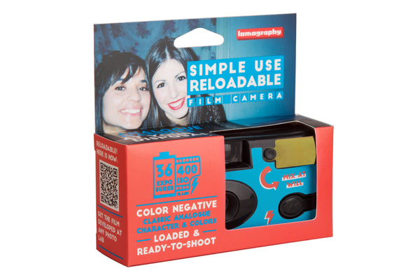 Simple Use Reloadable Film Camera Color Negative