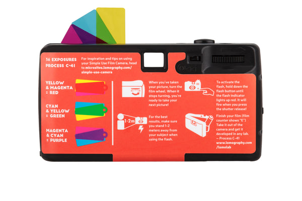 Simple Use Reloadable Film Camera Color Negative