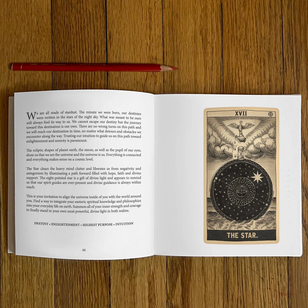 Earth Magick Tarot Guide Book by Daniel Martin Diaz