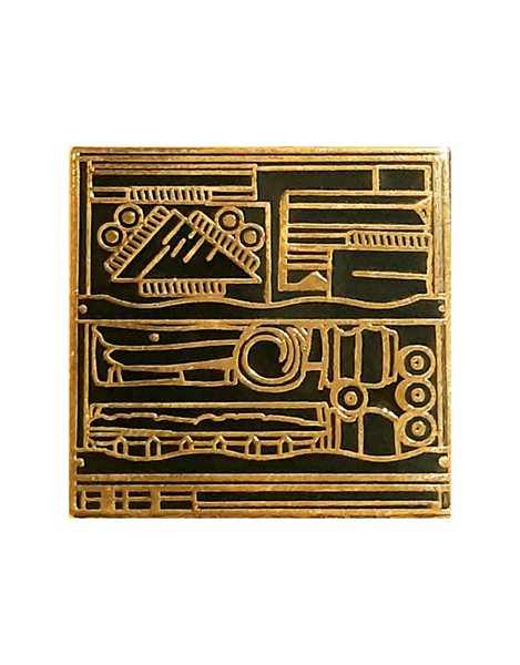 Louise Nevelson Lapel Pin