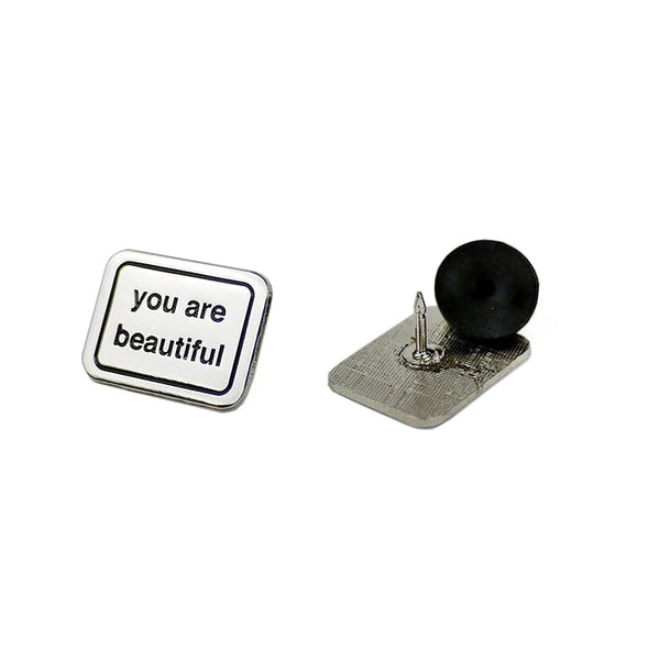 You Are Beautiful Mini Enamel Pin