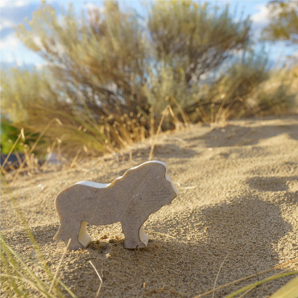 Lion Soapstone Carving and Whittling Kit