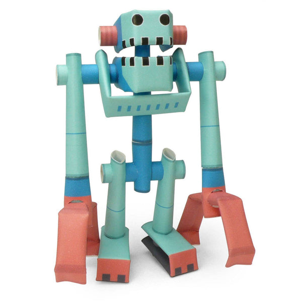 PIPEROID Muscle Joe paper craft robot kit from Japan