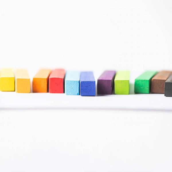 Pastel Sticks by Elseware - Talc-Free Pastels - 12 Non-Toxic Colors