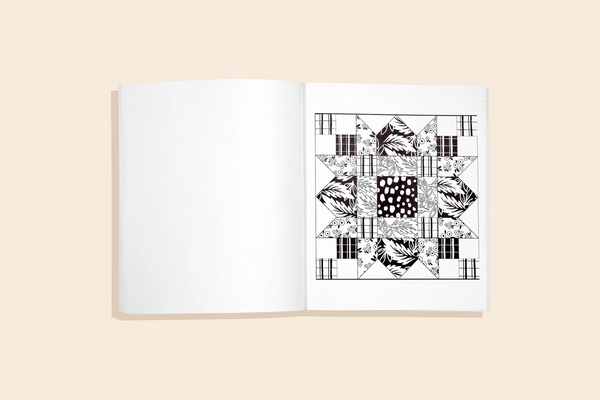 Modern Quilting Coloring Book