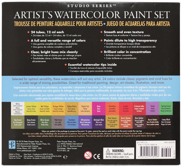 Watercolor Paint Set