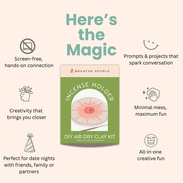 DIY Air Dry Clay Kit- Make Your Own Wind Chimes