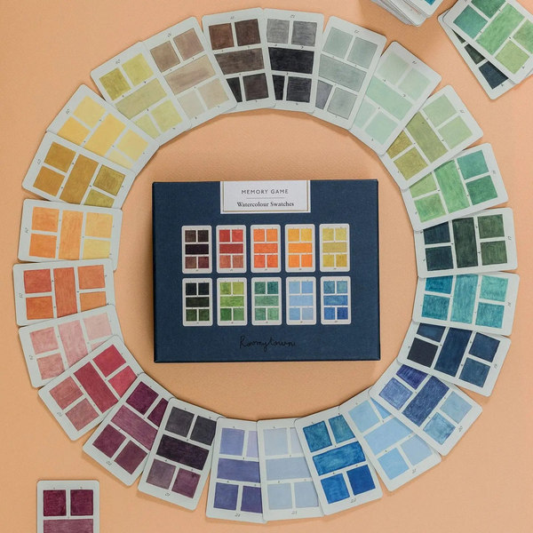 Memory Game - Watercolour Swatches