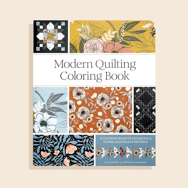 Modern Quilting Coloring Book