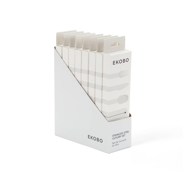 Go Stainless Steel Cutlery Trio with Silicone Case