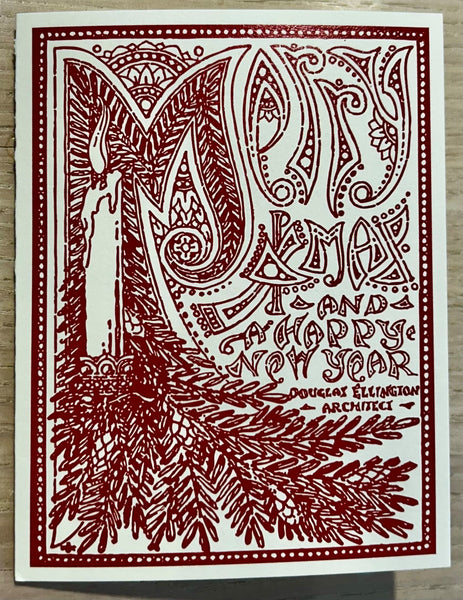 Douglas Ellington Christmas Card