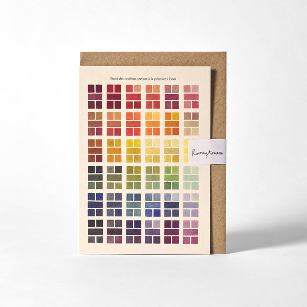 Greetings Card - Watercolor Swatches