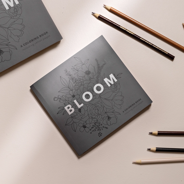 Bloom: A Flower Coloring Book