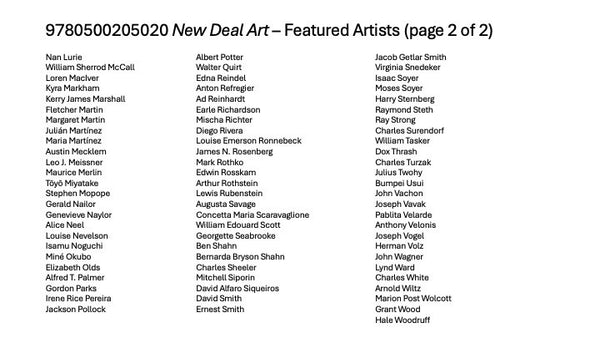 New Deal Art