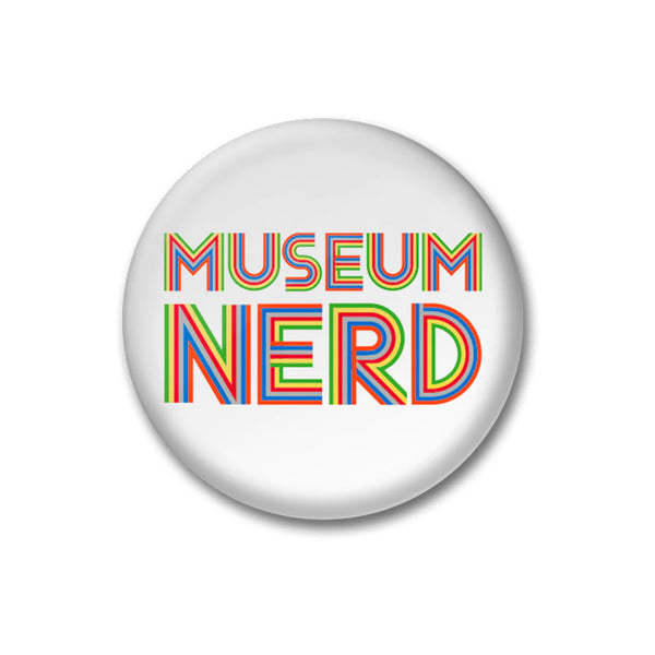Museum Nerd Pin