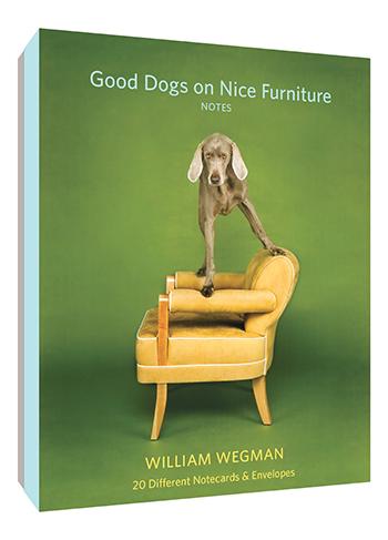 Good Dogs On Nice Furniture - William Wegman Notecard Set