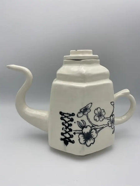 Porcelain Teapot By Morgan McCarver