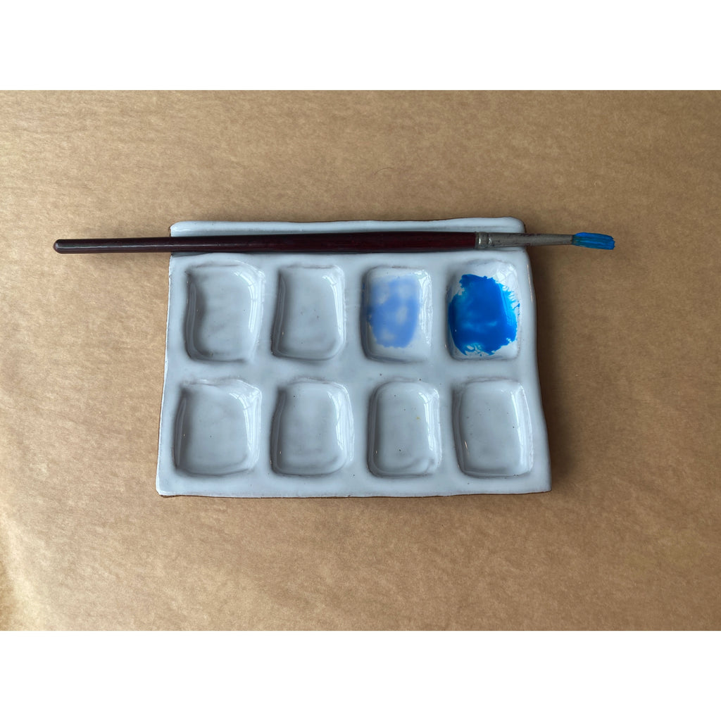 Ceramic Watercolor Artist Paint Palette Asheville Art Museum