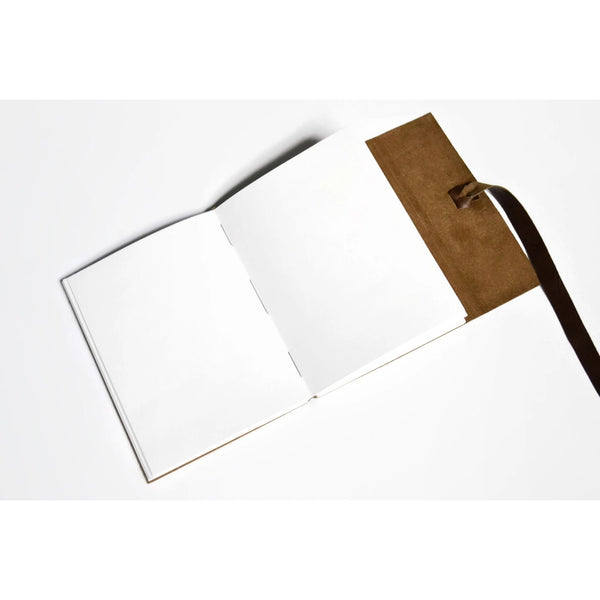 Handcrafted Unlined Leather Sketchbook