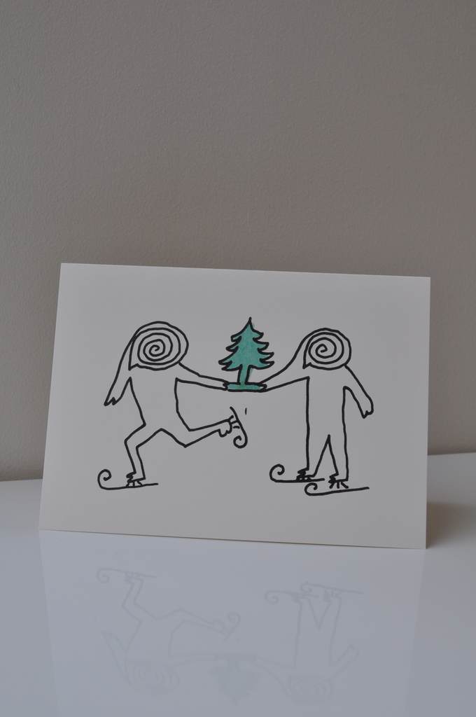 Spiro Man boxed Seasonal Card Set of 12 Asheville Art Museum Exclusive ...