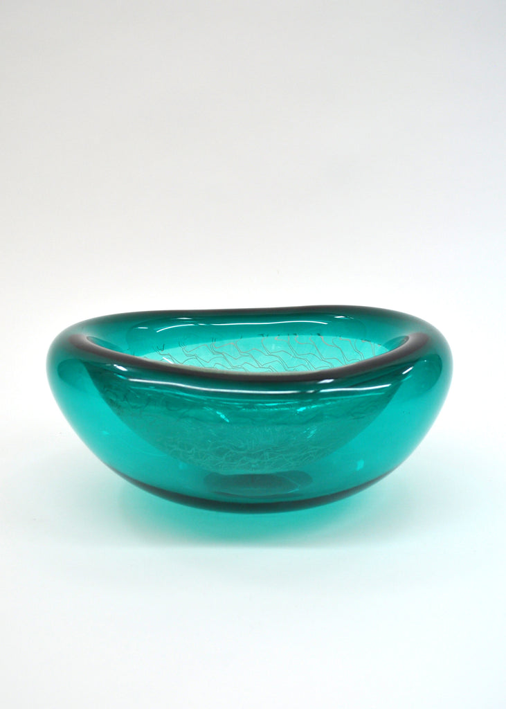 Small Handblown Glass Bowl –