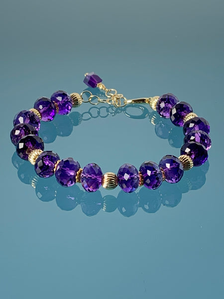 Amethyst Bracelet by Bill Lehnert